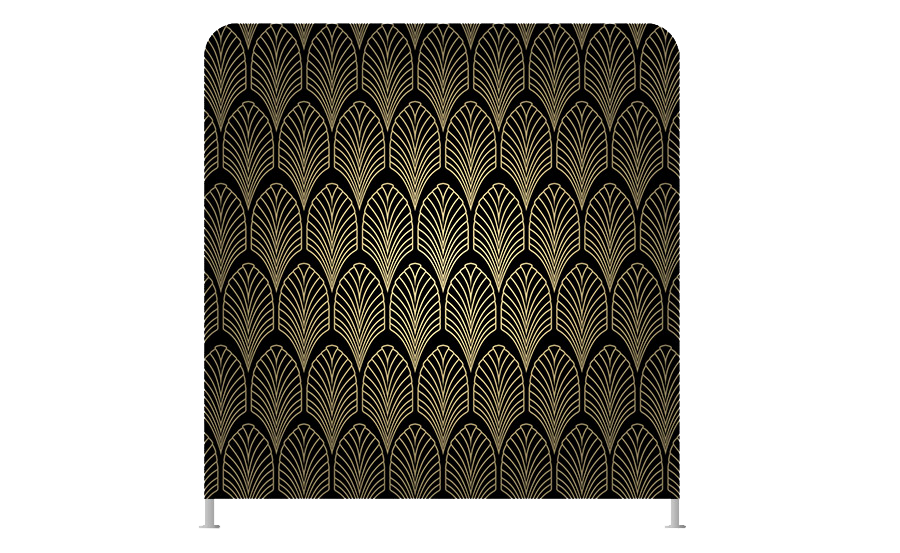 Gatsby photo booth backdrop rental